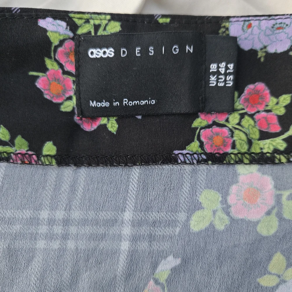 ASOS‎ Desing  Multicolor Asymmetrical Skirt